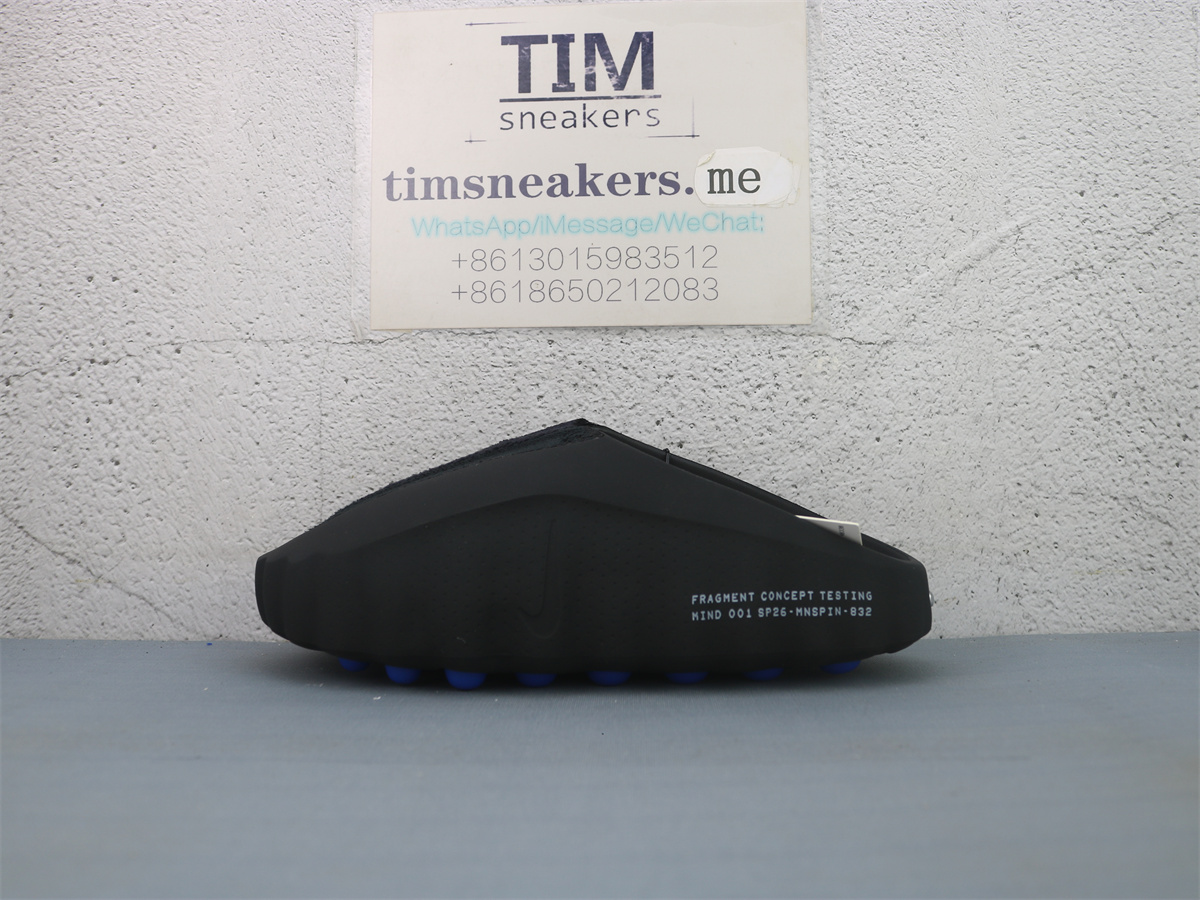 Free Shipping GX Batch Nike Mind 001 Slide Fragment Black IQ8502-001
